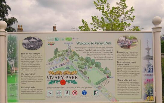 vivary-park-noticeboard