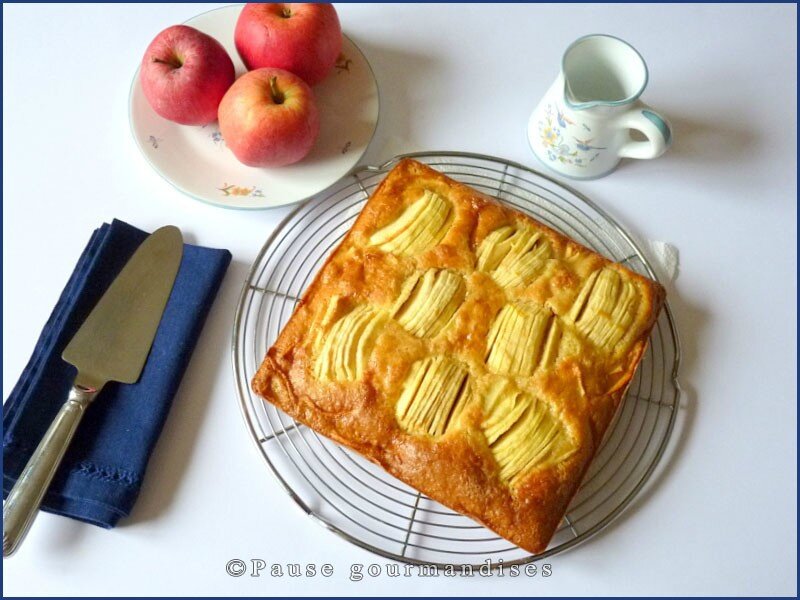 Moelleux aux pommes à l'ancienne (12)