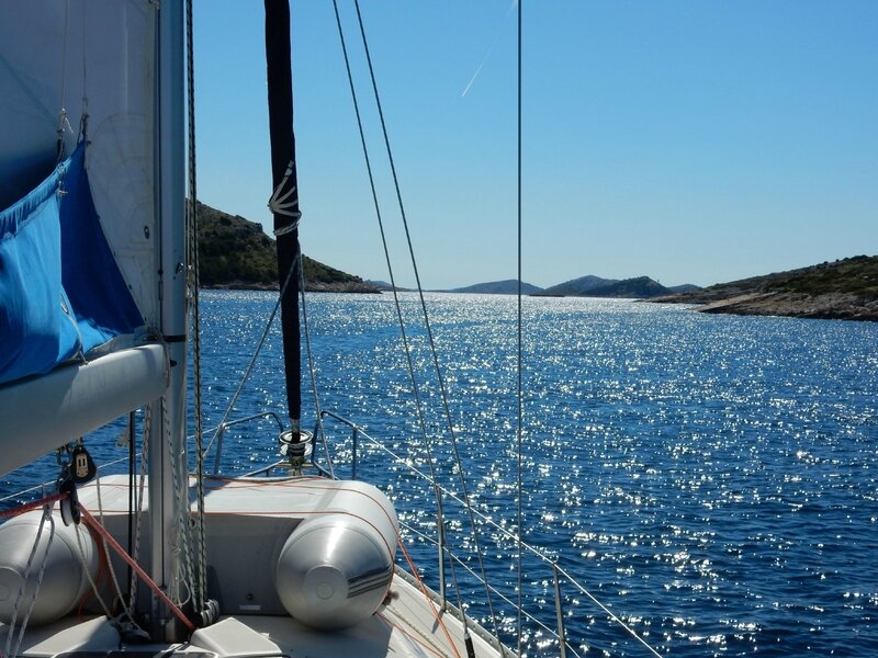 Les îlots à l'extrémité sud de Dugi Otok 150416 2