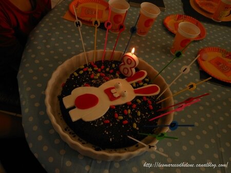 gateau lapin crétin 2
