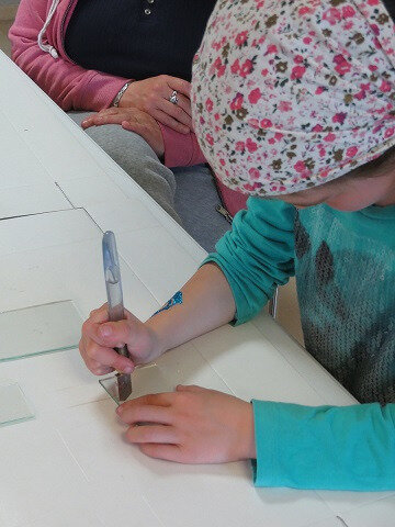 Atelier verre enfant - Clotilde Gontel