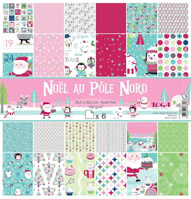PS124 noel pole nord x12