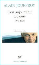Alain Jouffroy anthologie de poèmes (1947-1998)
