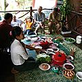 Repas à la Thongbay Guesthouse