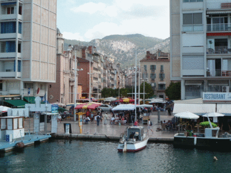 Vue de Toulon
