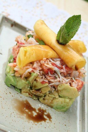 timbale_avocat_crabe_mangue_carre