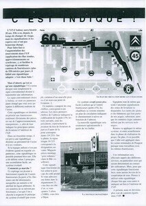 PSA CITROEN Aulnay-sous-Bois Information Usine sur la mise en place du Plan d'Ensemble Signalétique conçu par François-Noël TISSOT