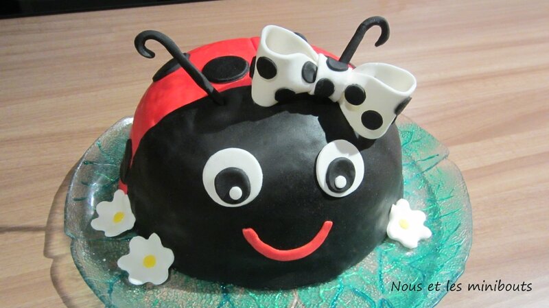 Gateau Coccinelle - Lady Bug Cake