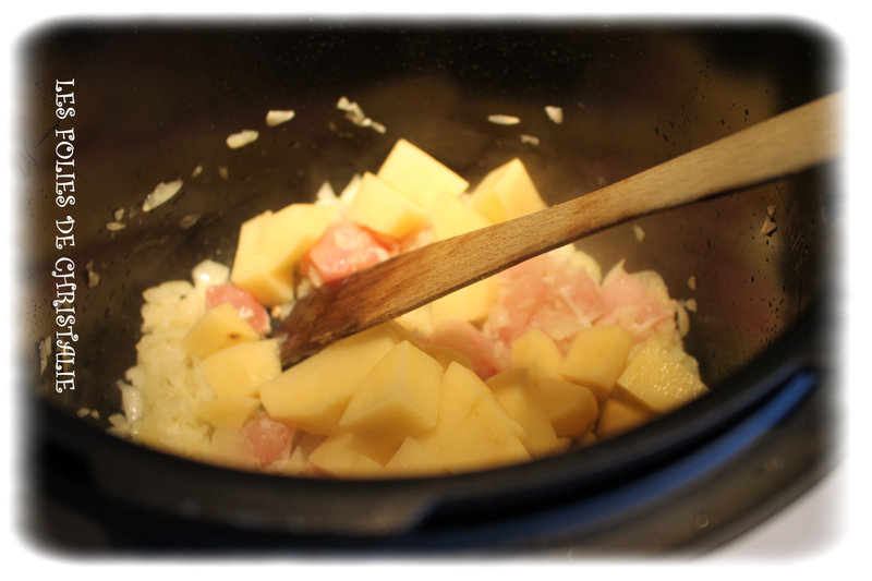 Poulet pommes sautées au cookéo 2