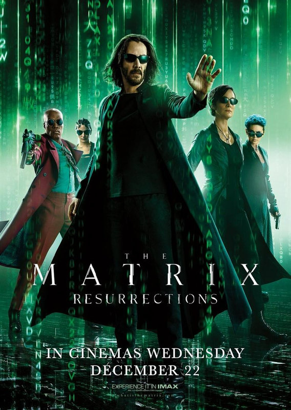 Matrix Resurrections affiche