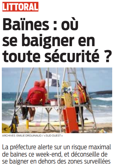 2022 06 11 SO Baïnes où se baigner en toute sécurité