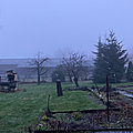 Les mois d'hiver - Pluie et <b>Brouillard</b> dans le village des vacances de mon enfance
