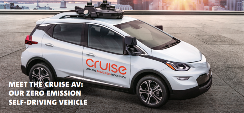 GM self-driving car