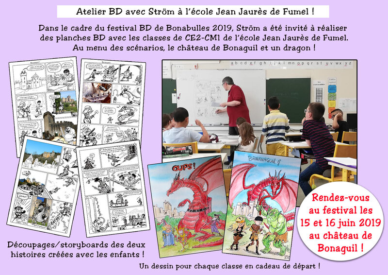 Atelier BD-école Jean Jaurès-Fumel2019