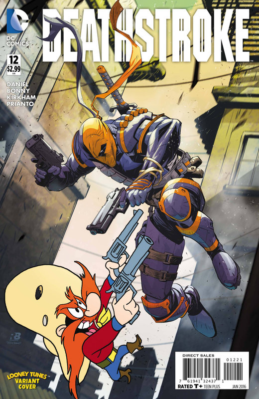 DC new 52 deathstroke 12 looney tunes variant