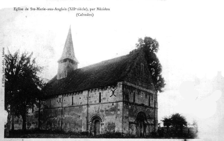 Sainte-Marie aux Anglais - l'église