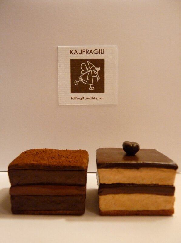 Opéra tout chocolat ou café