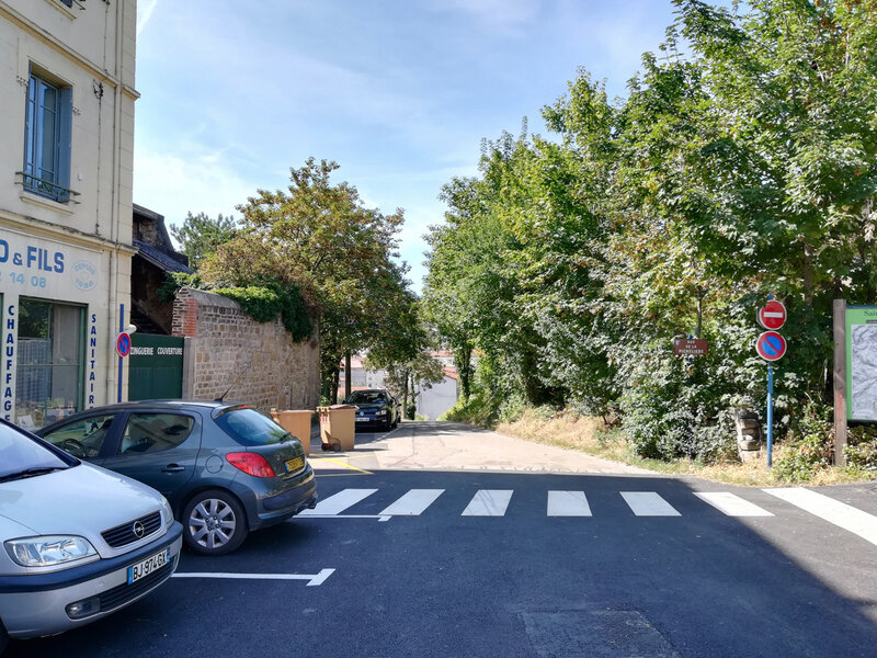 rue de la Pichelière (haut), 11 août 2018, vers 11 h (1)