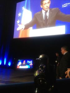 camescope avranches infos Nicolas Sarkozy Caen Zénith 2012 présidentielle