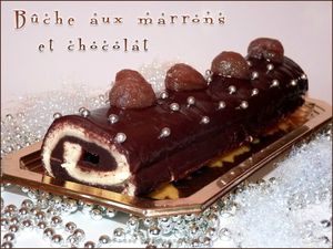 bûche aux marrons et chocolat (36)