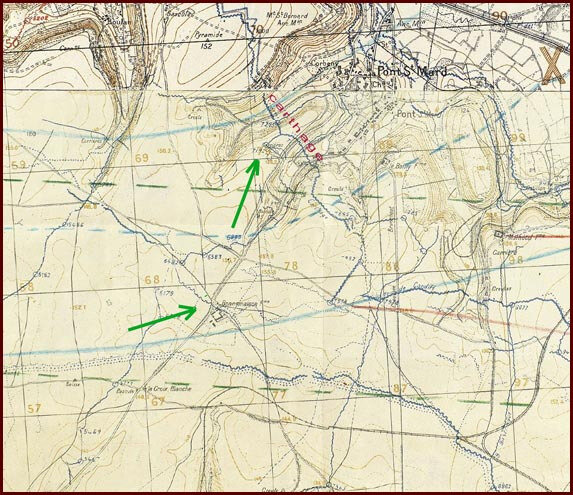 Pont St-Mard 8e RI 22 8 1918b