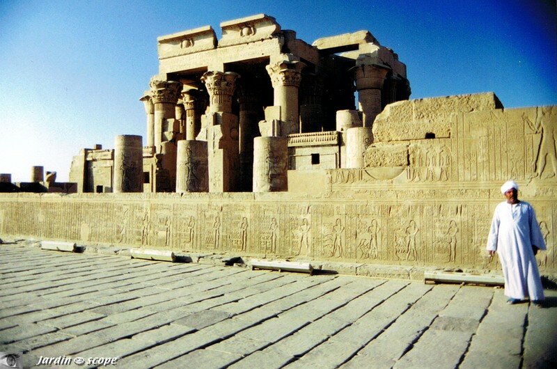 Le Temple de Kom Ombo, dédié aux dieux Sobek et Horus