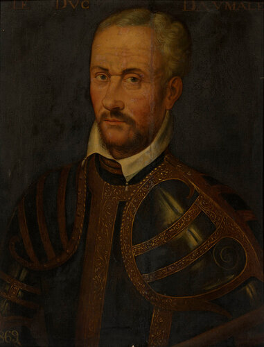 Portrait de Claude II dans les collections royales britanniques (cliché rct.uk)