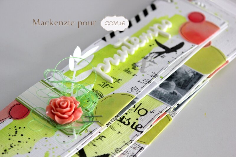 Mackenzie - DT com16 - mini album - marque page-printemps