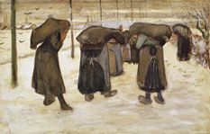Dessin Van Gogh - les sclôneuses
