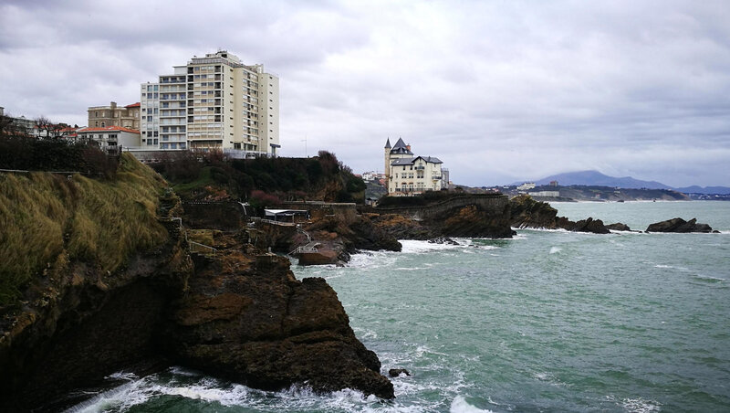 Biarritz, la Villa Belza, hiver 2021