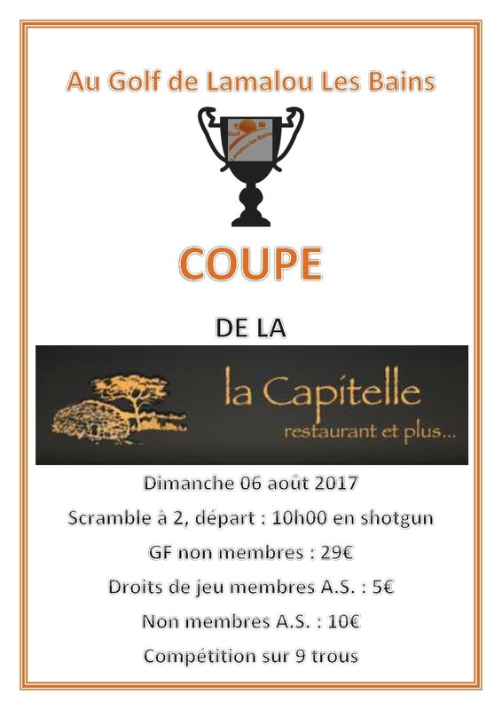 Coupe de La Capitelle