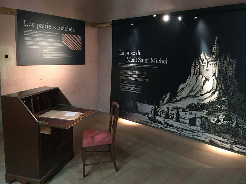 château des Montgommery_Ducey_Ducey Code_2019_salle_Mont-Saint-Michel