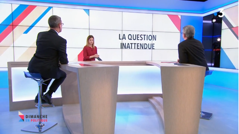 QUESTION INATTENDUE MELENCHON MEDIA DIXIT WORLD