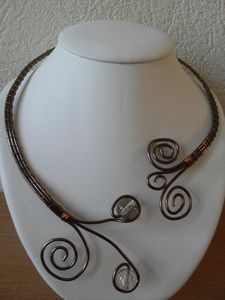 collier chocolatine