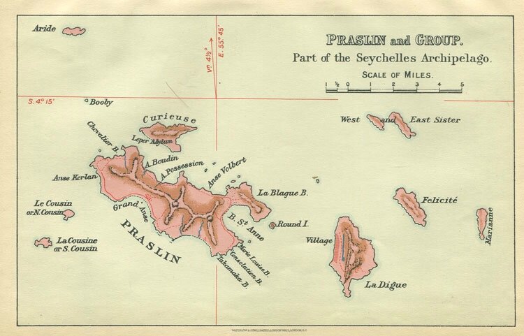 Carte Seychelles 2