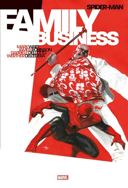 graphic novel spiderman family business