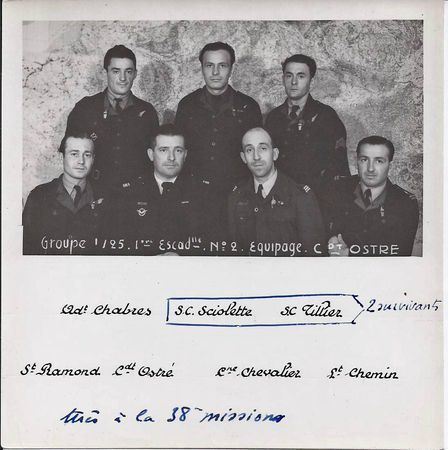 EQUIPAGE DU Cdt OSTRE tunisie