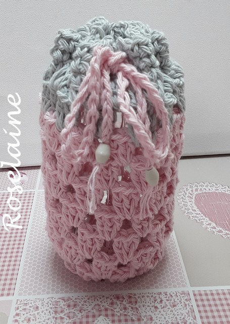 Octobre Rose 2023 crochet pochette 4