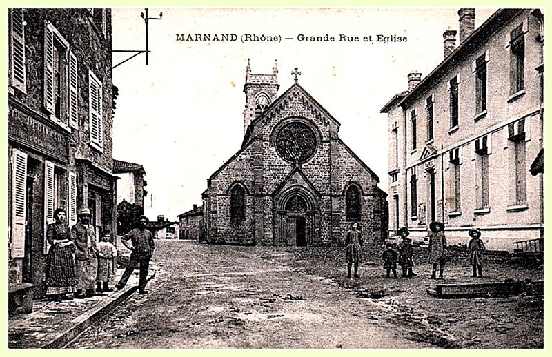 MARNAND (Rhône) LE BOURG après1910