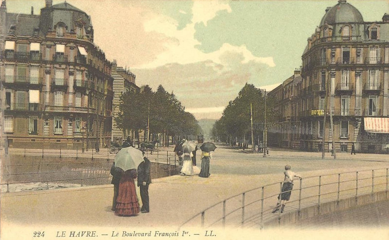CPA Le Havre Bd François 1er