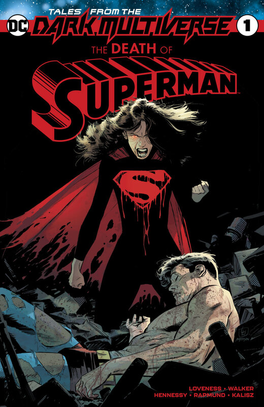 tales from the dark multiverse the death of superman