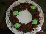 Noël couronne rose des sables 12