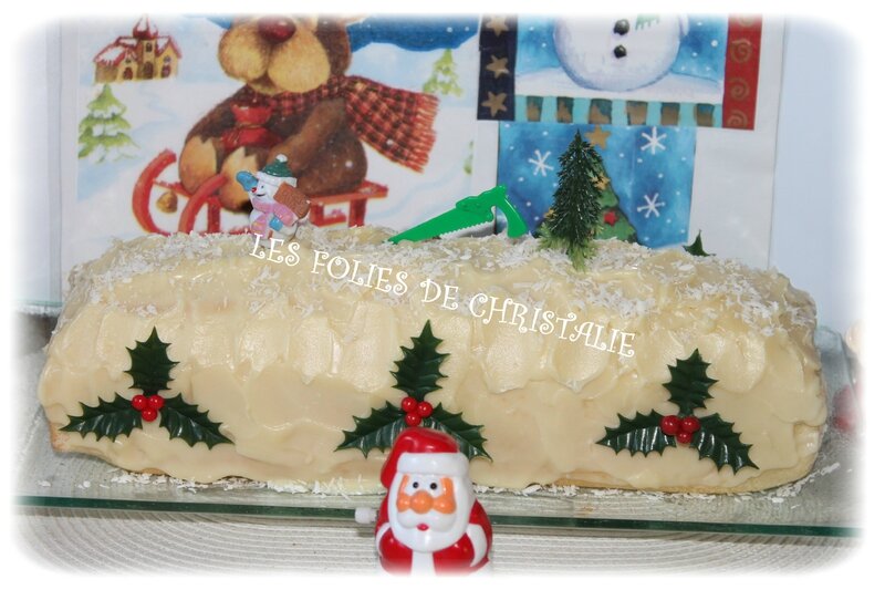 Bûche ananas 20