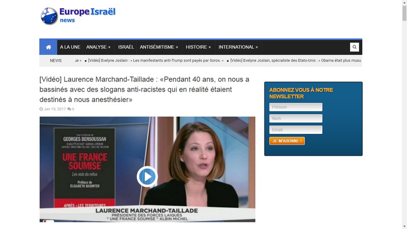 LaurenceTailladeEuropeIsrael