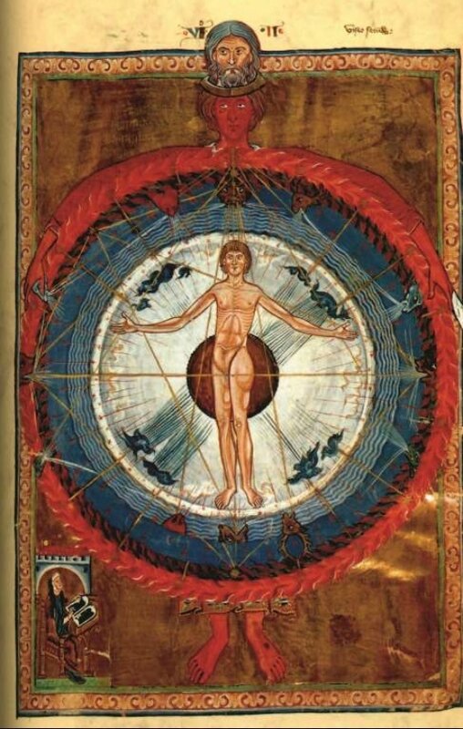 l'Homme, vision d'Hildegarde de Bingen