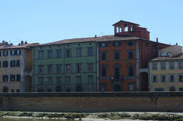 Les bords de l'Arno - Pise - Italie