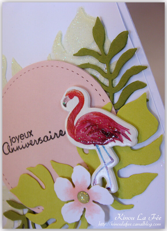 Carte Flamant Rose 3