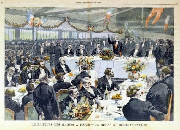 Banquet des Maires Paris 1900
