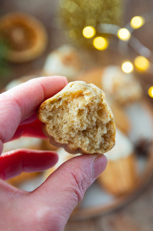 madeleines au chaï chocolat blanc sans lactose noël 4