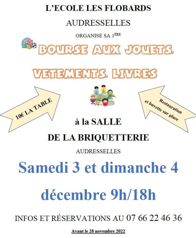 bourse aux jouets